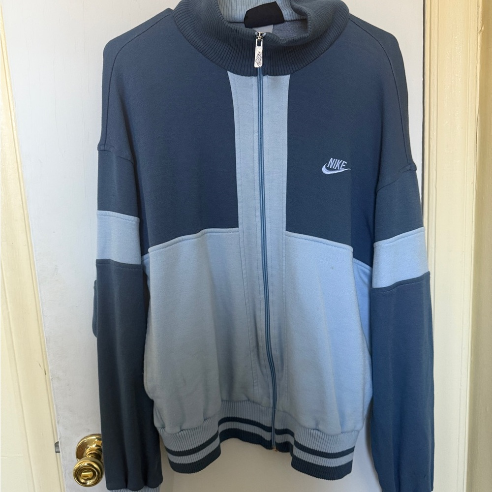 1980s Nike Blue track Jacket